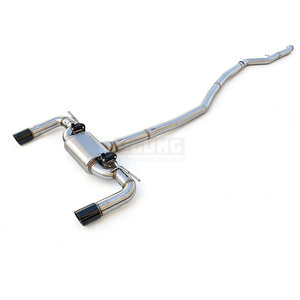 

Performance Cat-Back Exhaust System with Valve for BMW 435i N55 3.0t 440i B58(F32/F33/F36) F30 2014-2020 SS304 3.5-inch Cat Back