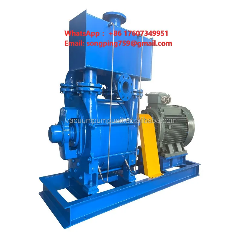 FORYOUPUMP 2BE Horizontal Electric Water Liquid Ring Vacuum Pump for Marine Metal Stainless Steel/Cast Iron 280Hp 400MM Outlet