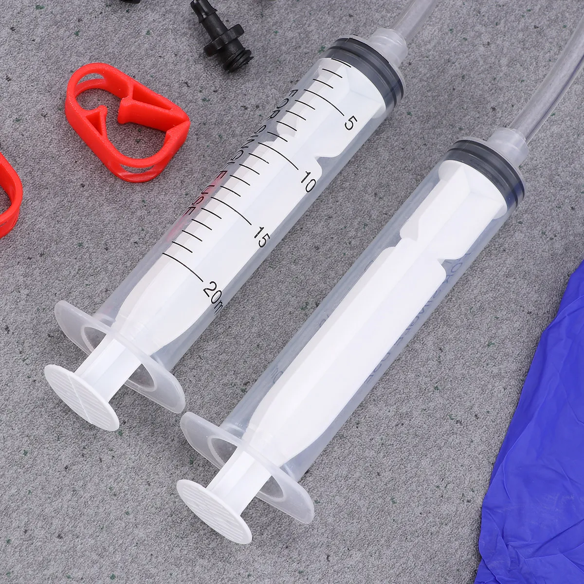 

Bike Oil Disc Brake Bleed Kit Versatile Hydraulic Injection Tool for Bicycle Maintenance and Repair Disc Brake Bleed Kit