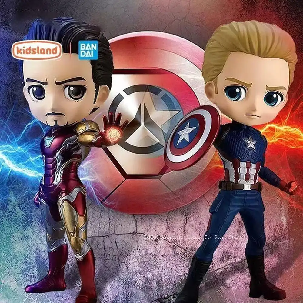 Bandai original Banpresto Qposket Avengers Captain America Thor