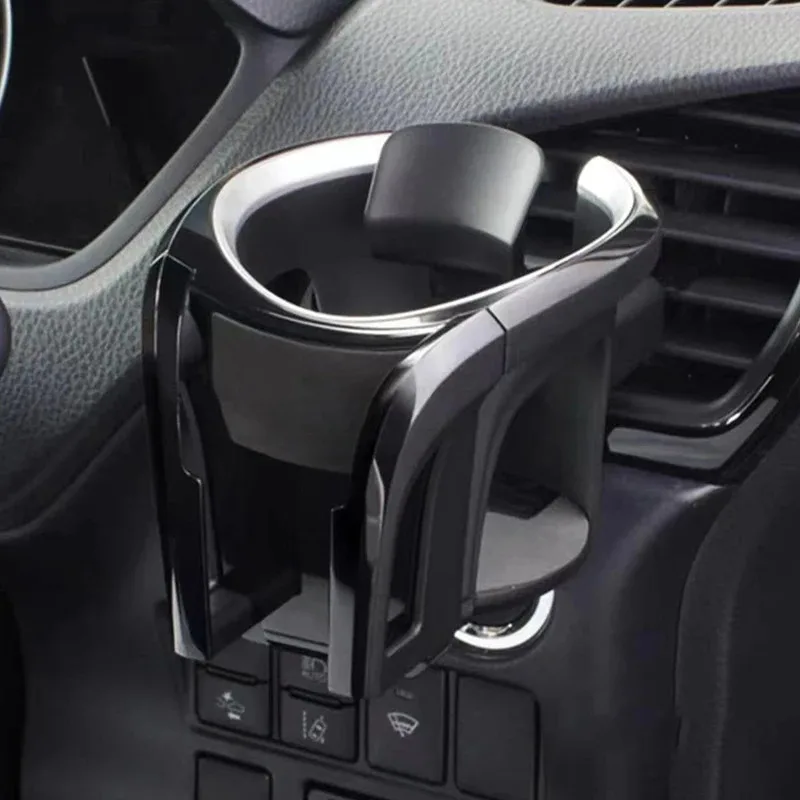Car Cup Holder Air Vent Outlet Drink Coffee Bottle Holder Can Mounts Holders Beverage Ashtray Mount Stand Universal Accessories
