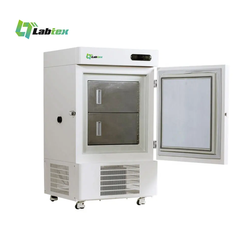 LABTEX -86 Freezer Medical 108L 100L Ultra Cold Medical Deep Refrigerator Vertical  Laboratory  Freezer -86c  -70c