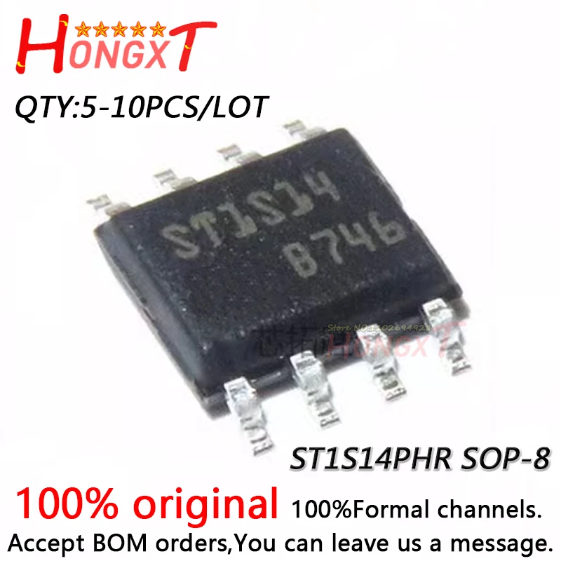 5-10PCS 100% New ST1S14 ST1S14PHR SOP-8.Chipset