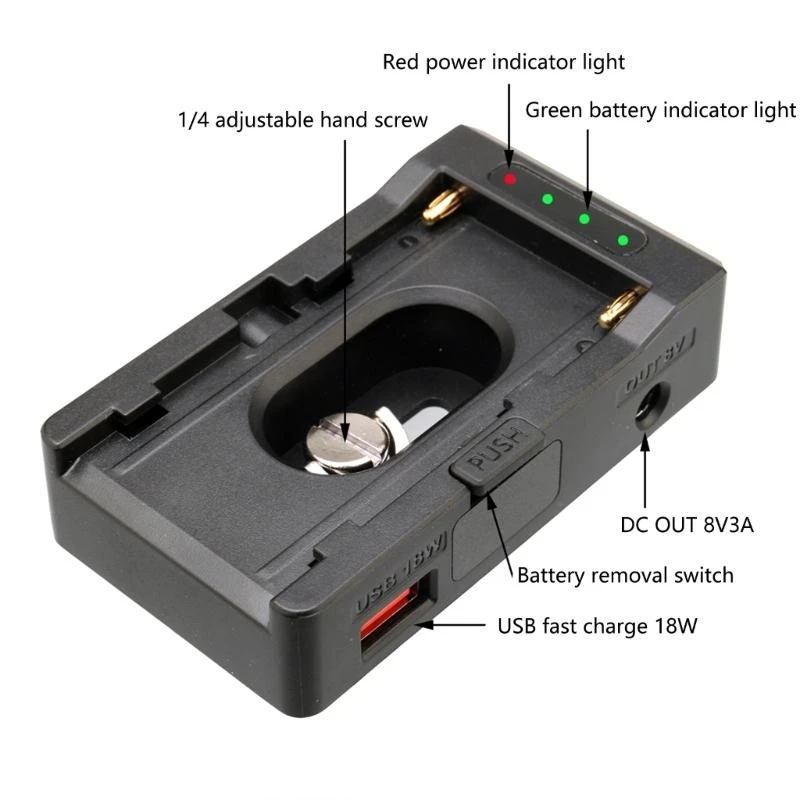 Camera Battery Dock…