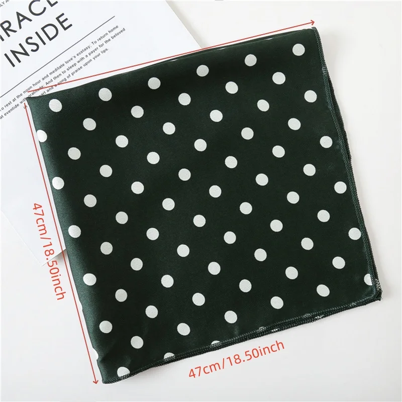 Petit Foulard Carré Imprimé à la Mode pour Femme, pour le Bureau, Bandeau de Cheveux, Bandana, Châle, Nouvelle Collection