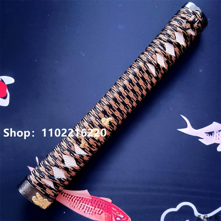 

Wonderful Handle Tsuka Hlit Alloy Fuchi Kashira Menuki For Real Japan Japanese Katana Samurai Sword Fittings New Very Nice