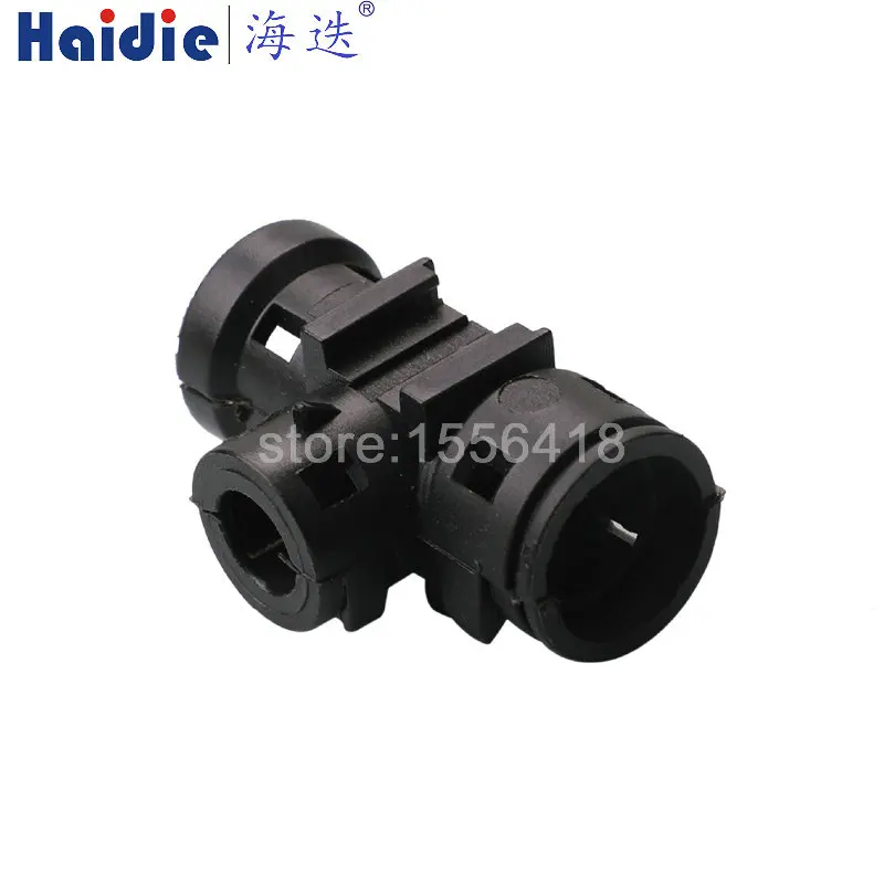 

1-100 sets Φ13*Φ13*Φ10 auto connector manifolds lock plastic buckle Corrugated pipe clamp clasp plug HD1255