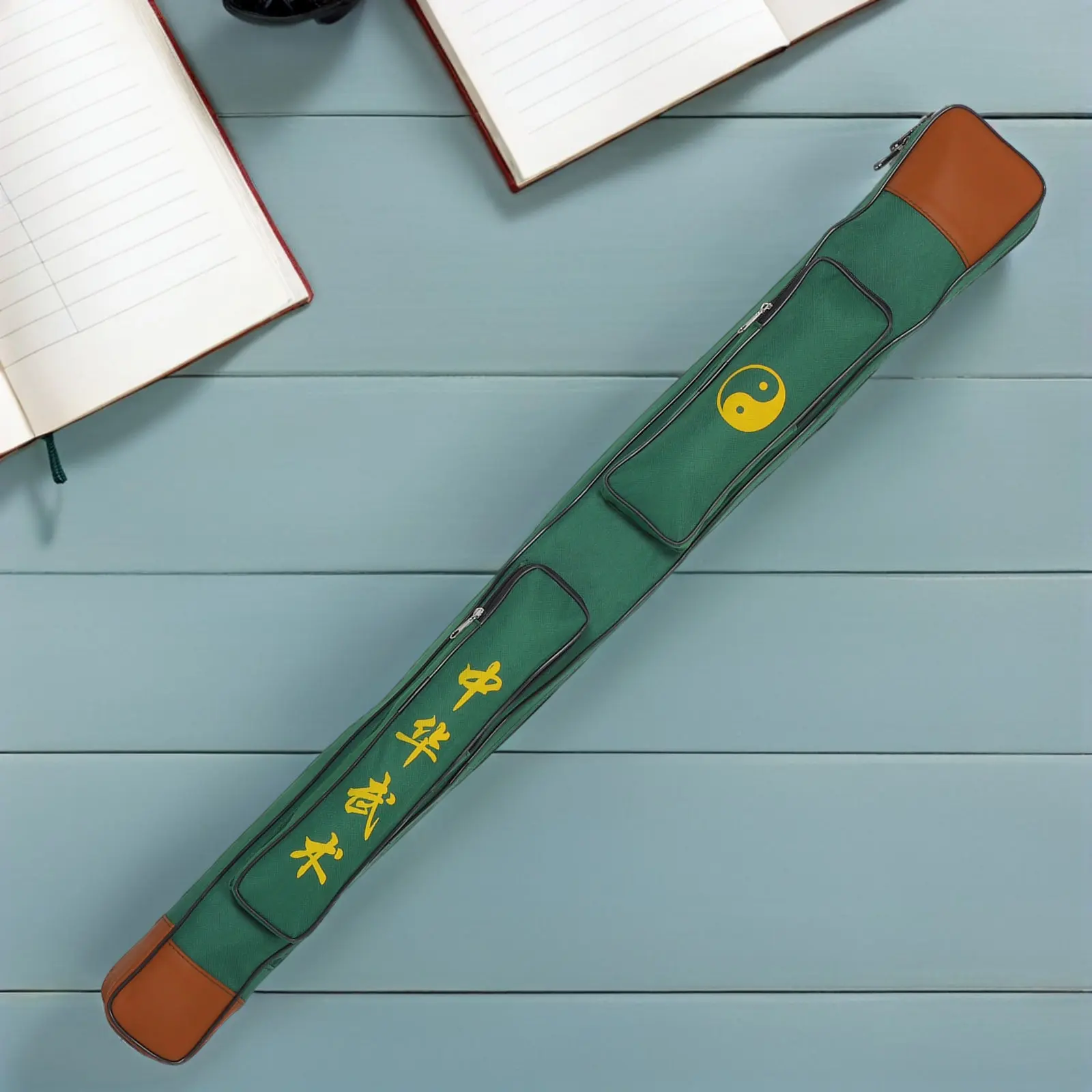 Bolsa de Lona para Espada, Funda Protectora Gruesa de Una Sola Capa para Almacenamiento, Transporte y Entrenamiento de Espadas de Artes Marciales Chinas y Tai Chi