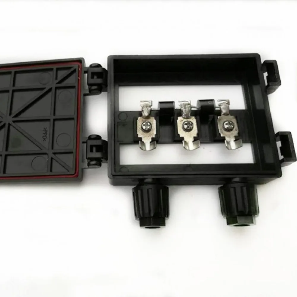 PV Solar Junction Box 50W To 120W Photovoltaic System Connection Component Circuit Protection Reliable Industrial Device Parts