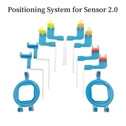 Dental 10 sztuk/zestaw Digial uchwyt na czujnik rentgenowski pozycjoner ustny lokalizator folii rentgenowskiej kompletny system pozycjonowania dla czujnika Rvg 2.0