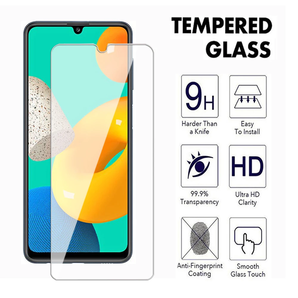 9D Tempered Glass For Samsung Galaxy M31 M32 M33 M34 M42 M51 M52 M53 M54 M62 4G 5G Screen Protector For Samsung M31S glass Film