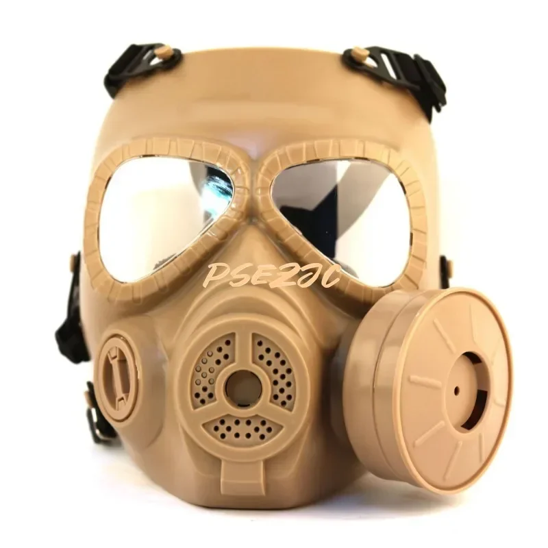 M04 Simulation Gas Mask Outdoor Mask Lens Anti Fog Exhaust Equipment Model Without Gas Mask