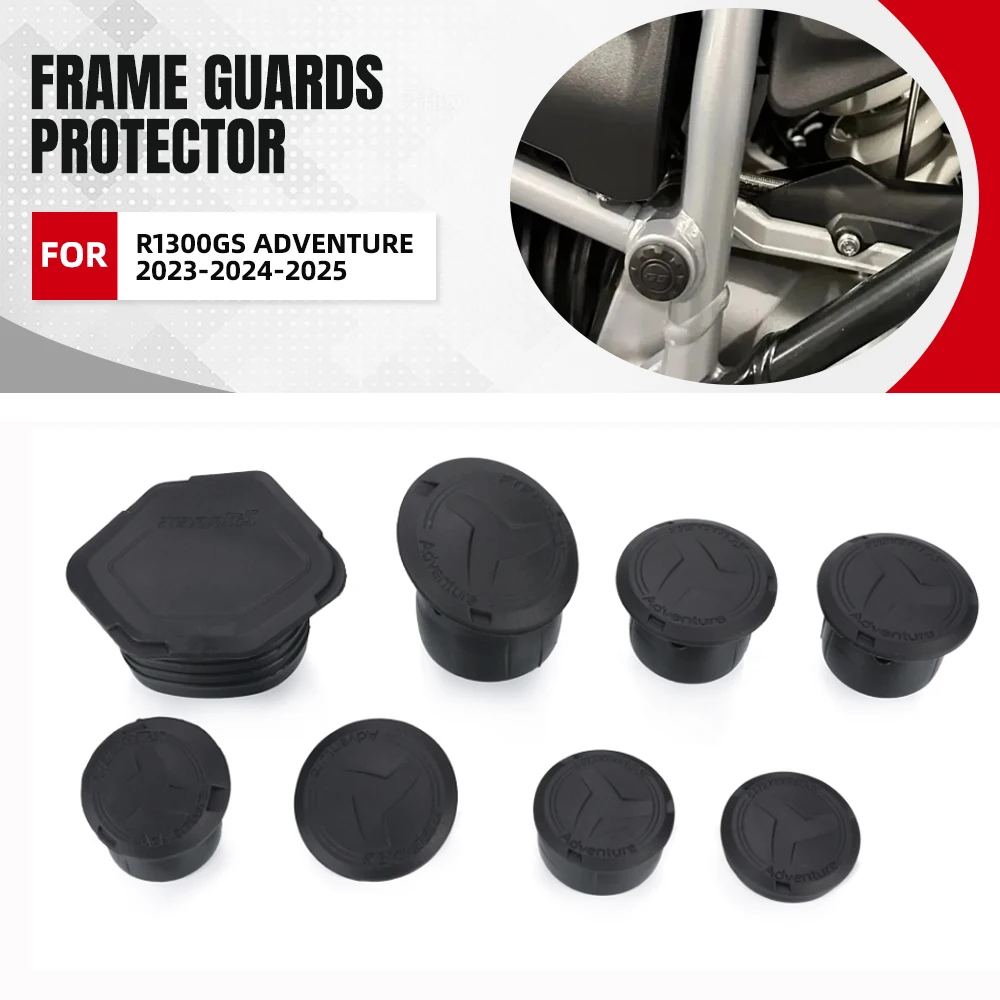 

R 1300 GS Frame Caps Motorcycle Accessories For BMW R1300GS 2023-2025 Frame Hole Caps Cover Plug R1300GS ADV Adventure 2024-2025