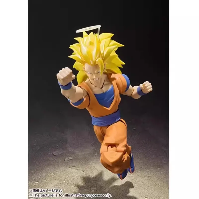 متوفر في المخزون بانداي دراغون بول زد سون جوكو SHF كاكاروتو سوبر سايان 3 S.H.Figuarts نماذج شخصيات الحركة مجموعة أنيمي