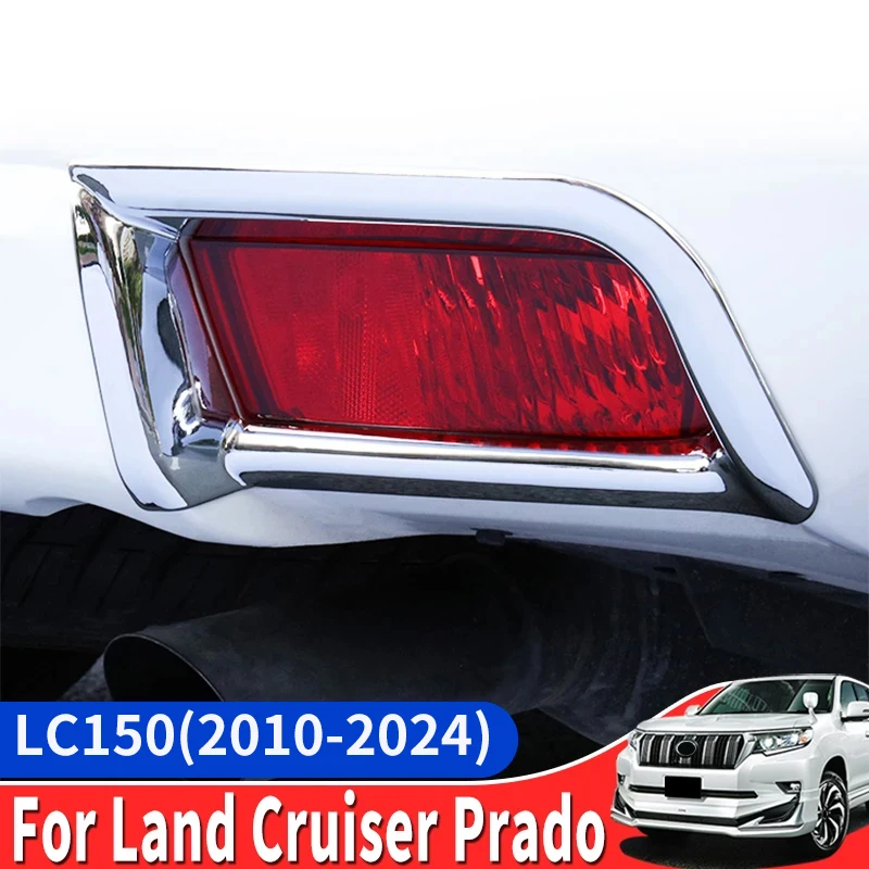 

Front Rear fog light frame For 2010-2023 Toyota Land Cruiser Prado 150 2011 2012 2016 LC150 FJ150 Exterior upgraded Accessories