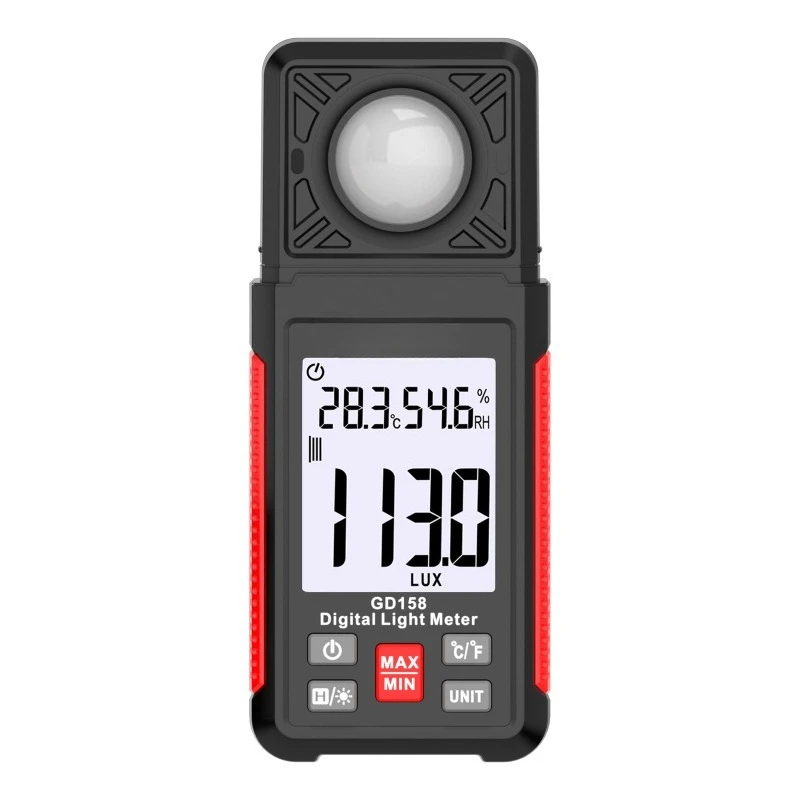 

New digital illuminance meter high-precision temperature and humidity photometric measuring instrument test brightness