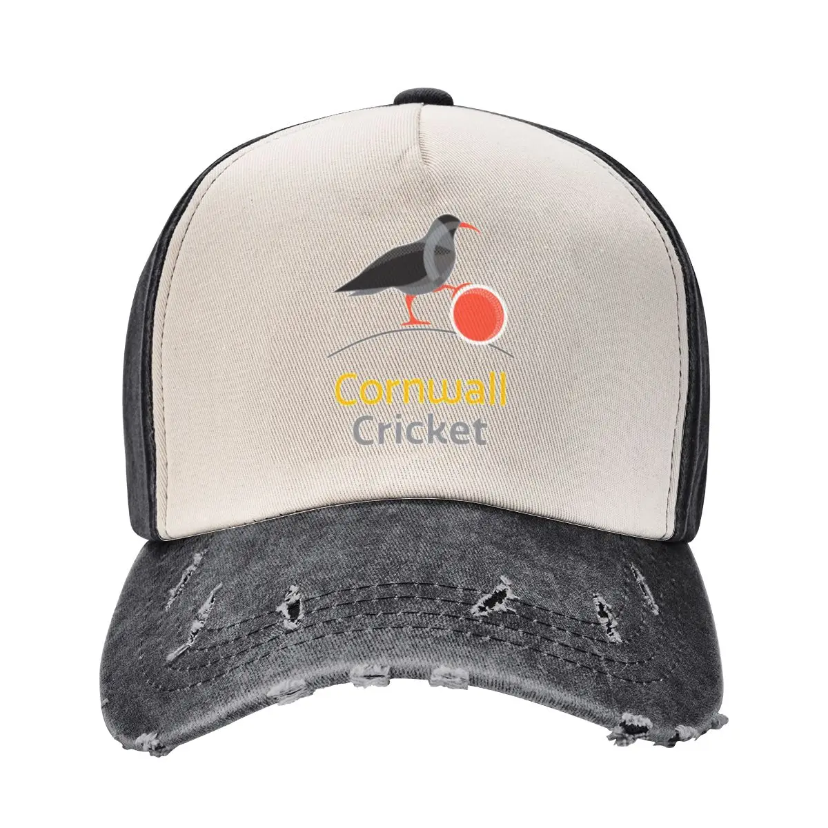 Cornwall County Cricket Club Classic T-Shirt Sticker Baseball Cap western Hat Fishing cap Rugby Kids Hat For Women Men's