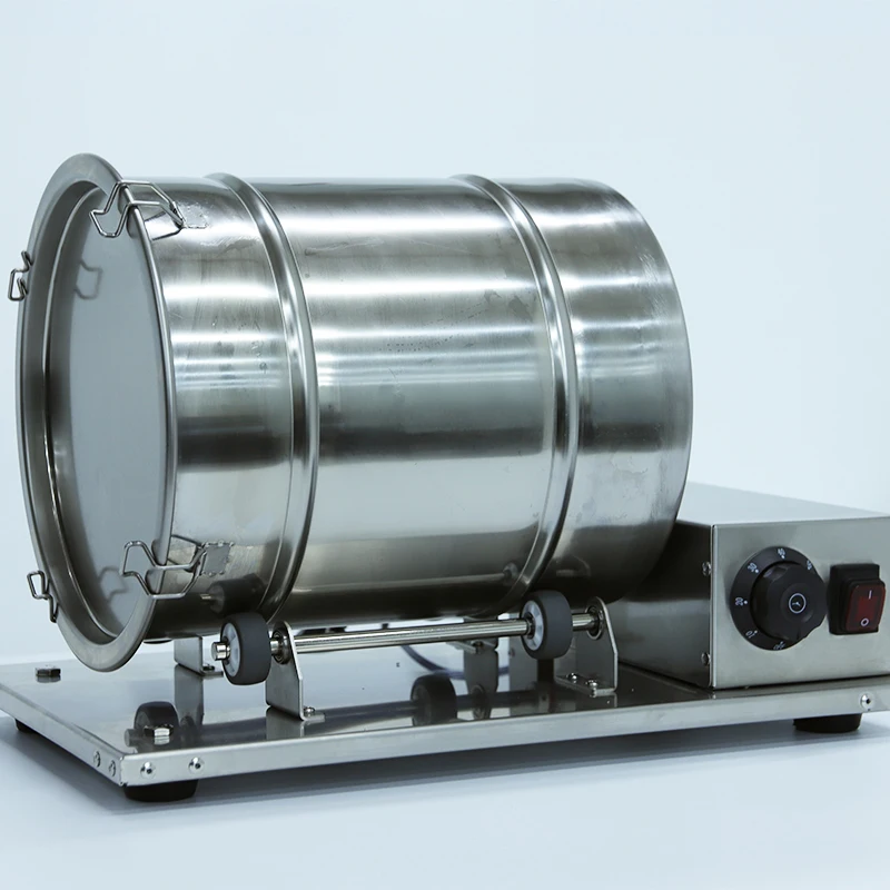 Máquina de cura de carne automática cronometragem 304 barril de aço inoxidável máquina marinada de carne pequena máquina marinada