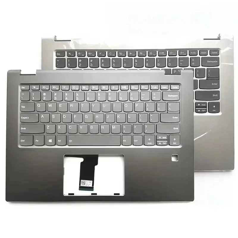 T For Lenovo Flex 5 Flex 5-14 Yoga 520-14 520-14IKB Laptop Palmrest Case Keyboard US English Version Upper Cover With Backlight