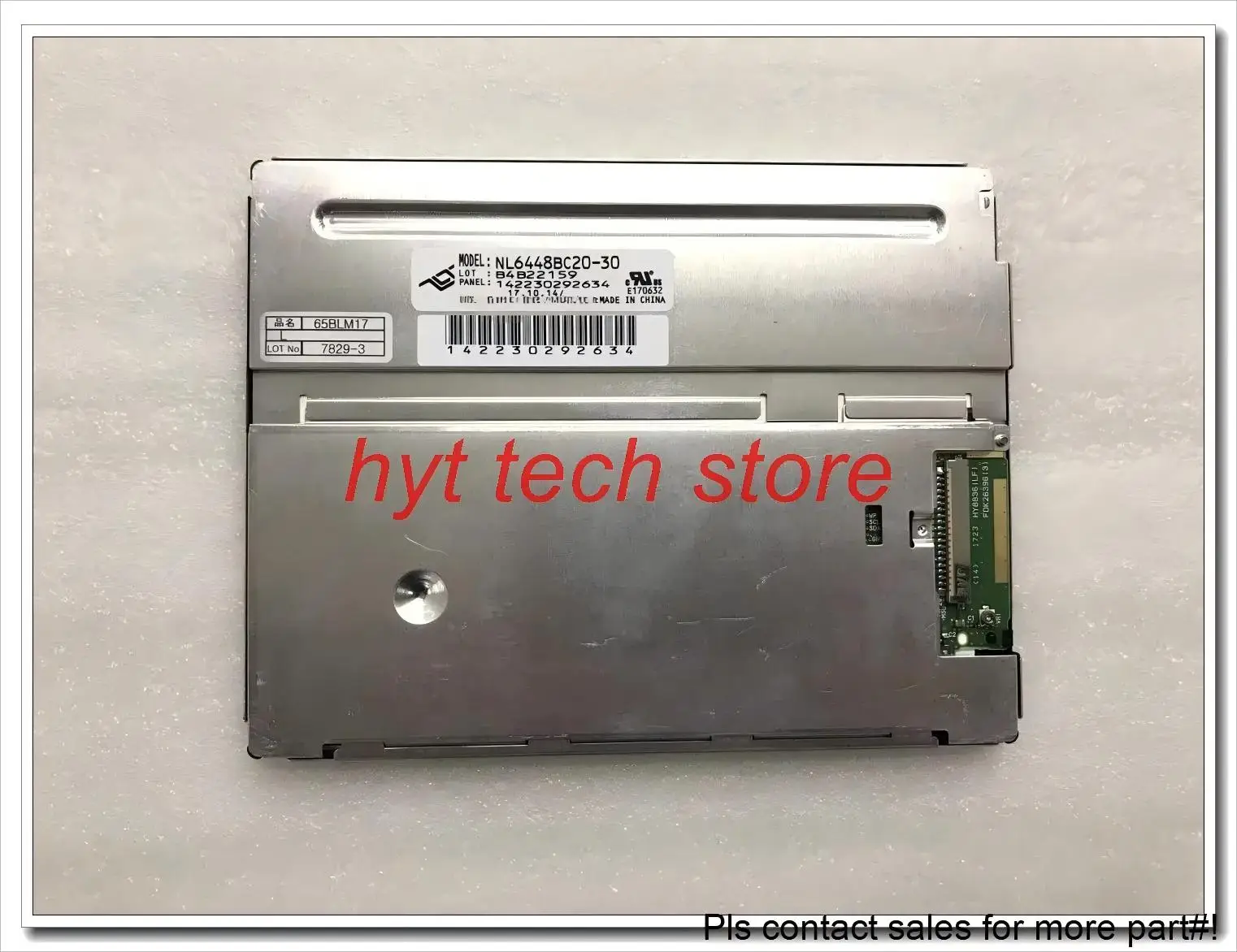 NL6448BC20-30 NL6448BC20-30A NL6448BC20-30D 6.5 นิ้วอุตสาหกรรมจอ LCD,640*480,ต้นฉบับในสต็อก
