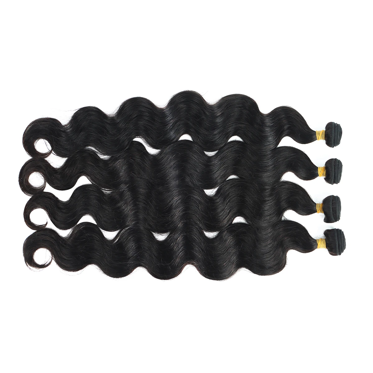 16A 40-дюймовые пучки объемных волн, человеческие волосы, бразильское плетение 3, 4, 5 пучков, девственные волосы, необработанные свободные пучки объемной волны, наращивание