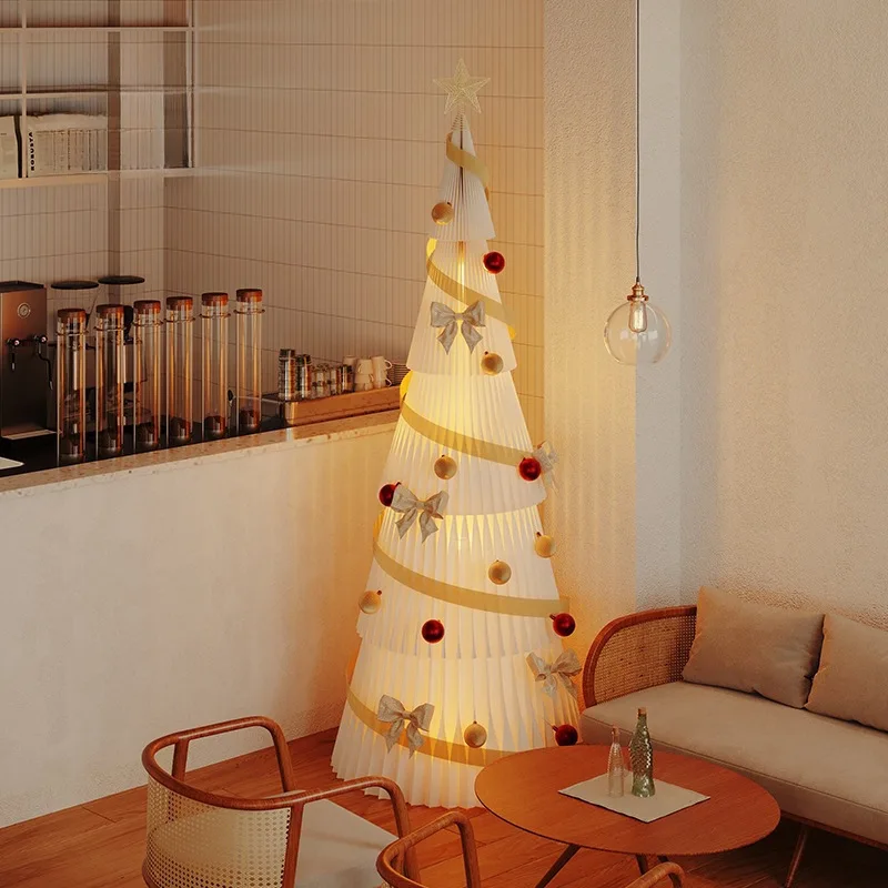 

Christmas tree home furnishing creative ornaments large live broadcast window decoration hotel shopping mall festival luminous