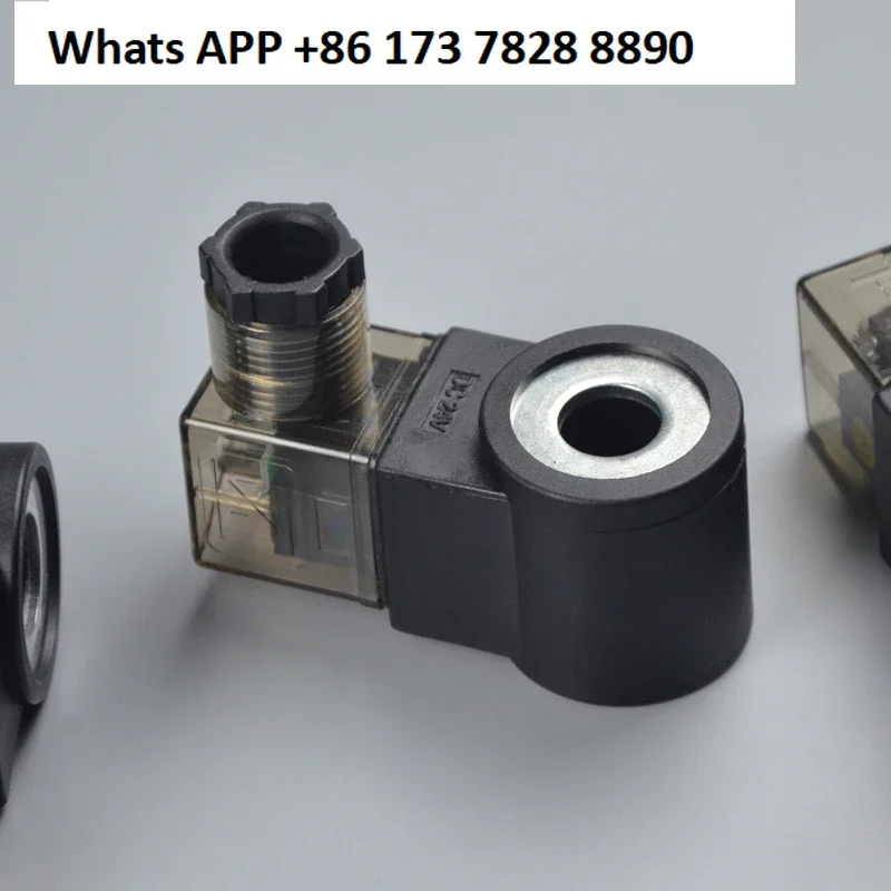 1PC Cartridge solenoid valve 13 holes 16 holes Hydraulic coil DC12V 24V AC220V hole height 37mm 51mm