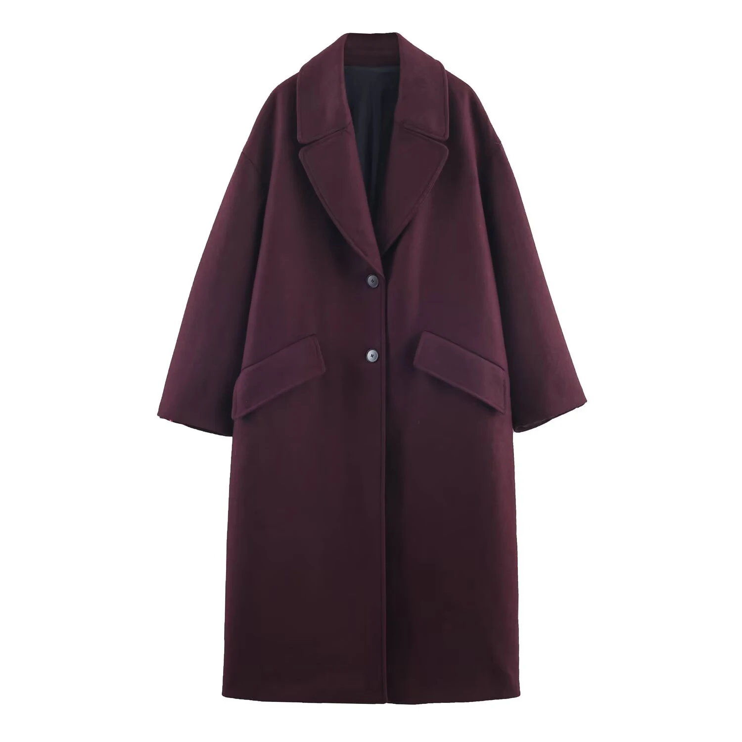 

2025 Winter New Product Women's Commuting High End Collar Style Super Large Long Coat Outer Coat