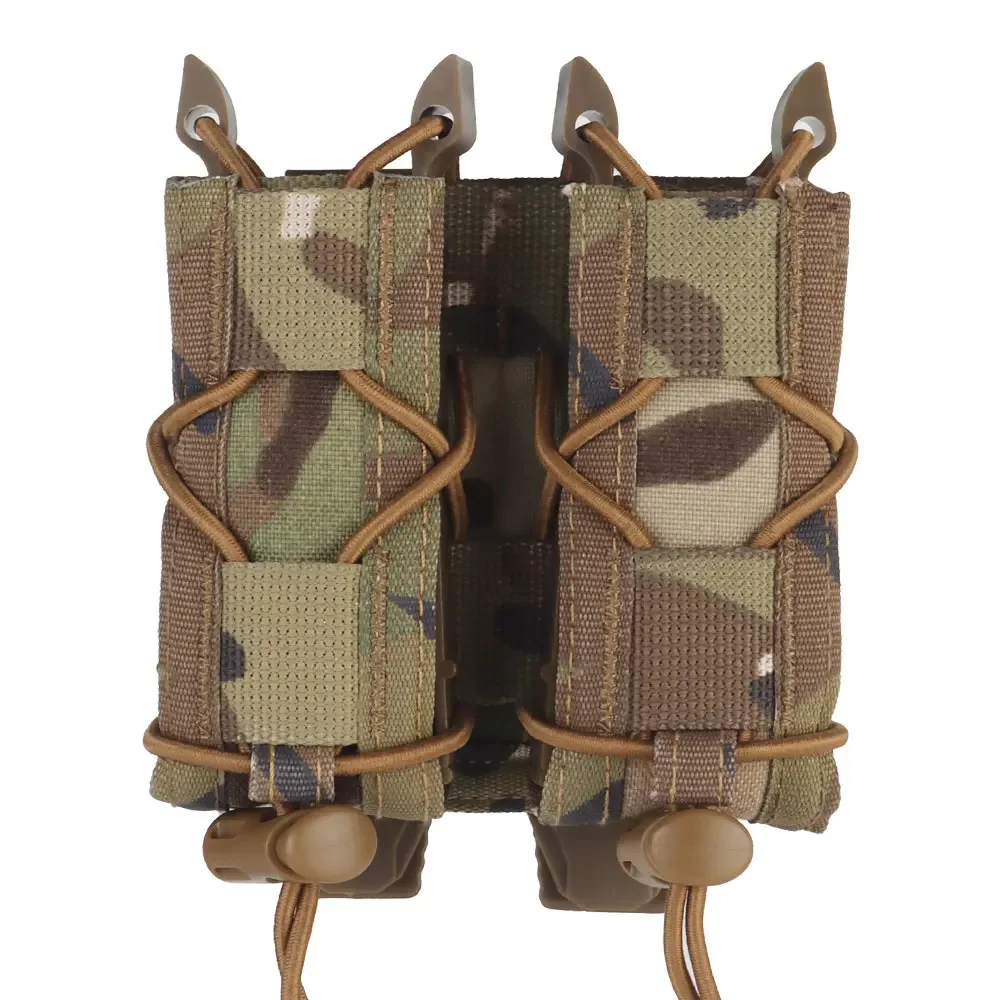 Tiger Type Short Double Quick Pull Mag Pouch