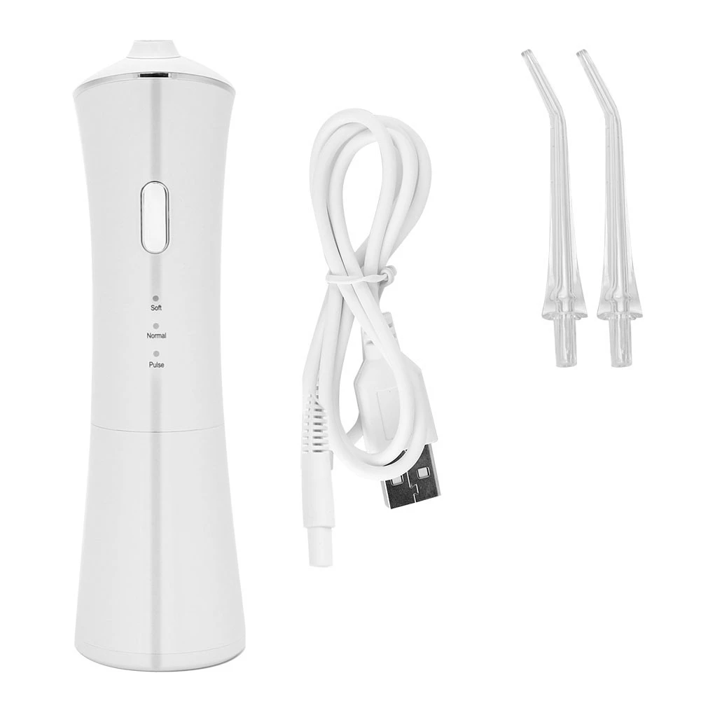 

Portable Rechargeable Electric Oral Irrigator Water Flosser Teeth Cleaning Device