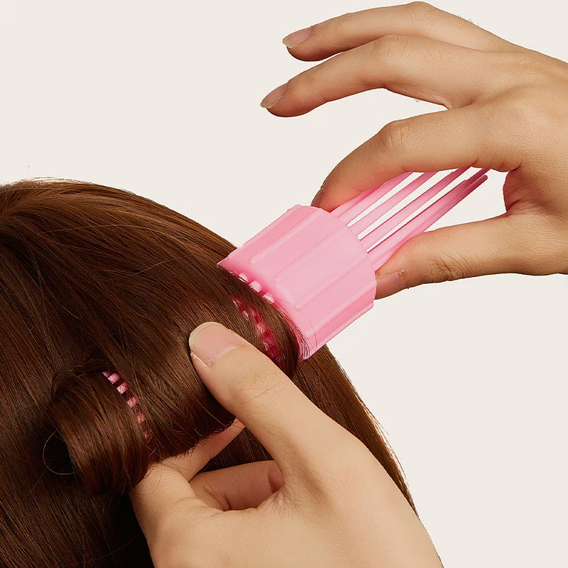 

1 шт., спиральная профессиональная пластиковая круглая щетка, тихий валик, расческа для вьющихся волос, массажер для прически, расческа, парикмахерская расческа для парикмахерской