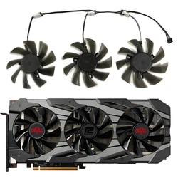 3Pcs/Set,DIY OEM FDC10U12S9-C,Graphics Card Fan,GPU VGA Cooler,For Powercolor RX 5700 XT 5700xt Red Devil 8GB GDDR6