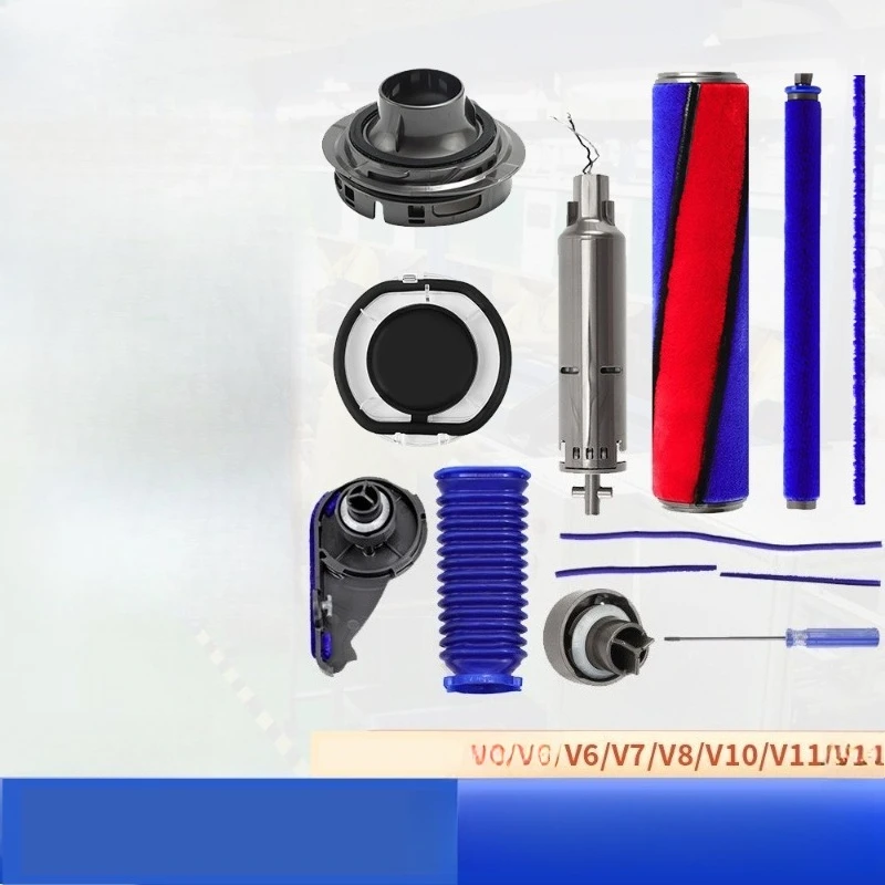 Suitable for Vacuum Cleaner V6V7 Motor Bearing Blue Hose V8 Dust Bucket Side Cover V10v11  Dismantling is not brand new