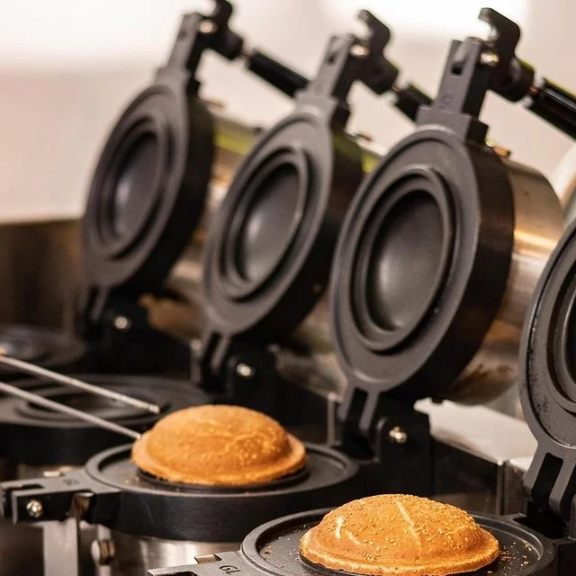 Popular Hamburger UFO Press UFO Burger Maker Flying Saucer Burger UFO Burgers Machine For Business Ideas