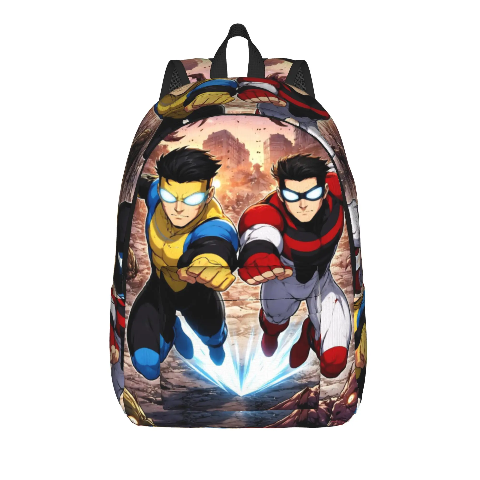 Invincibles Comic Cool Backpack Outdoor High School Work  Daypack for Men Women Laptop Computer Shoulder Bag