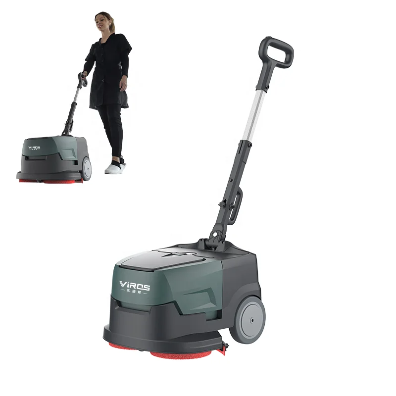 

Electric Handheld Floor Cleaning Machine Automatic Scrubber Dryer with Lithium Battery for Commercial Use