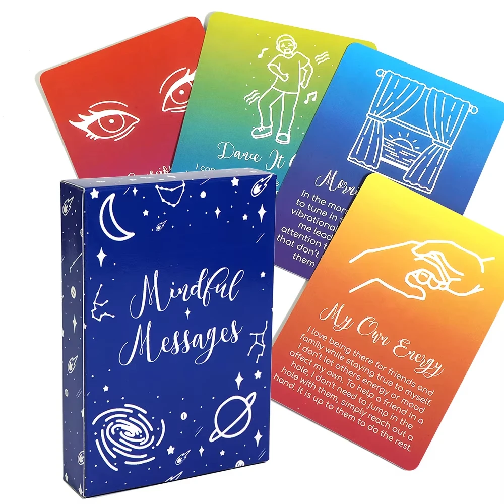 رسائل ذهنية جديدة بطاقة أوراكل التارو بطاقة ألعاب ترفيهية ترفيهية #1