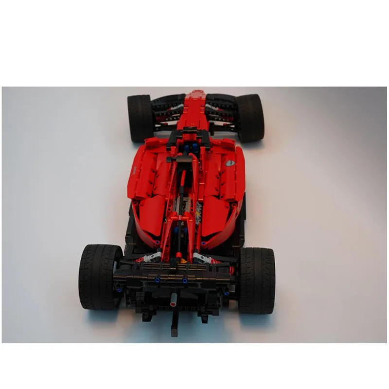 MOC-136182RedF1Formula Sport Auto sportive da corsa Building Blocks Modello1649PartsMOC Creativo Ragazzi Bambini CompleannoBuilding Blocks Giocattolo