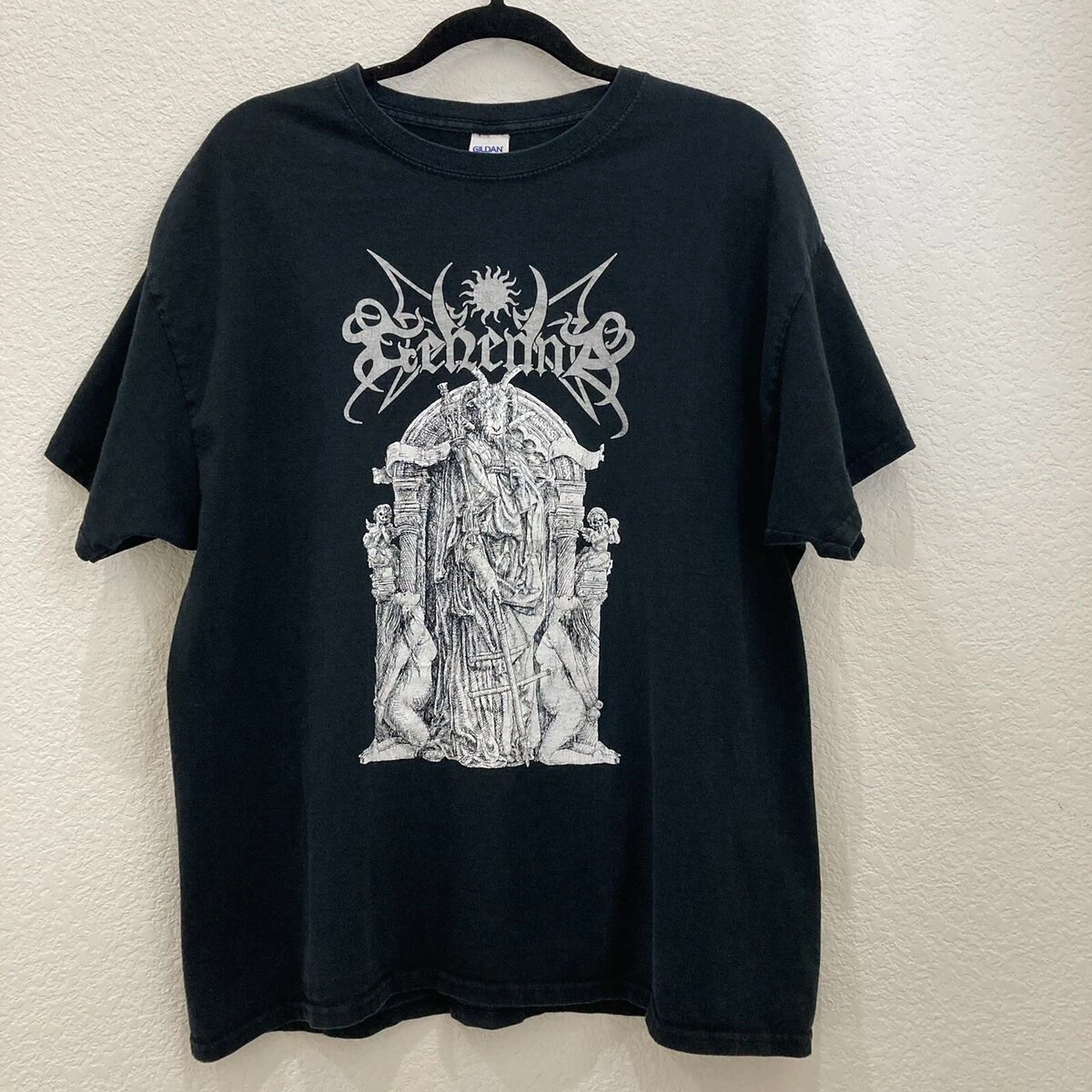 Vintage Gehenna Metal Band T-Shirt  Sz XL Rare