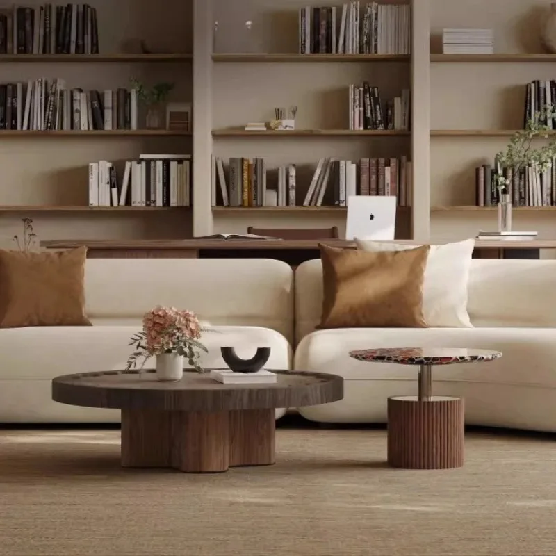 Creative Arts Coffee Table Design Sense Nordic Feel Coffee Table Minimalist Living Room Furniture Jamuan Minum Teh YS50CC