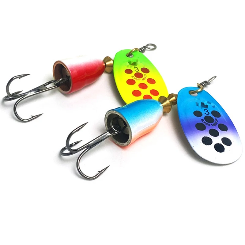 Metal Rotating Vibration Bait Bionic Fishing Lures High Quality Hard Baits With Sharp Hooks Fishing Tackle Fishing Accessories