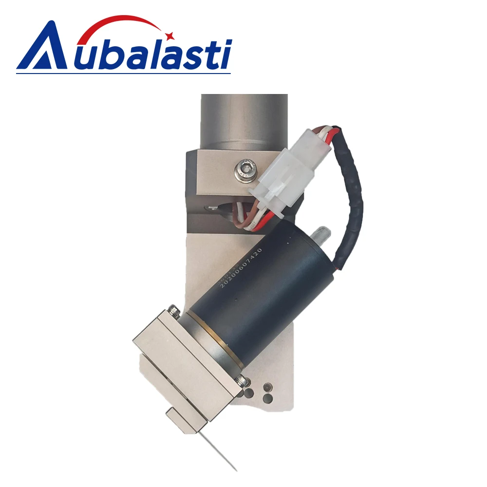 Aubalasti Vibrating Oblique Knife Cutter Thickness 17mm Vibrating Knife Head for Soft Glass PVC Honeycomb Board and KT Coard