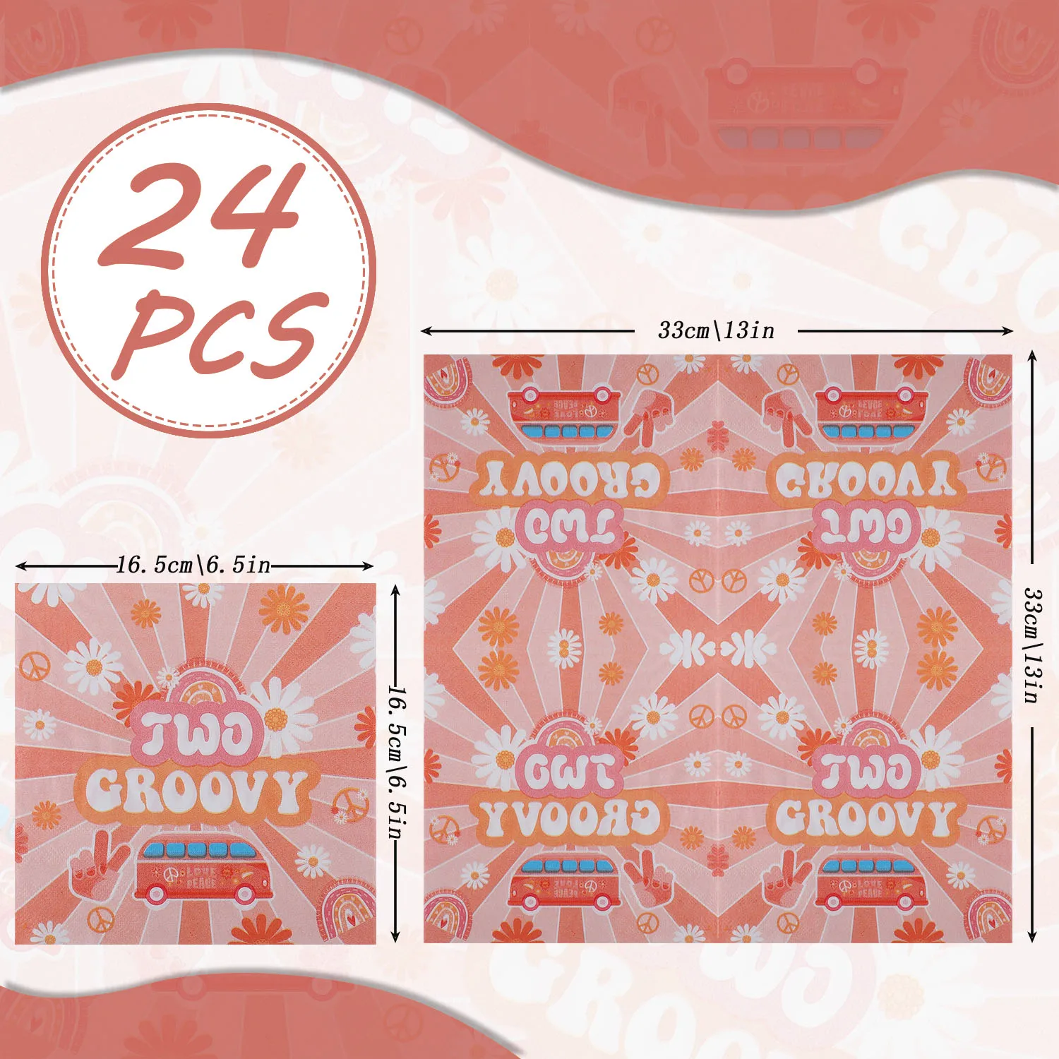 Рисунок 2 - 33x33 см бумажные салфетки с принтом