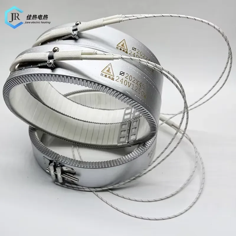 Nozzle Type Ring Ceramic Band Heater for Extruder Electric Heating 1250W Stainless Steel Competitive Price