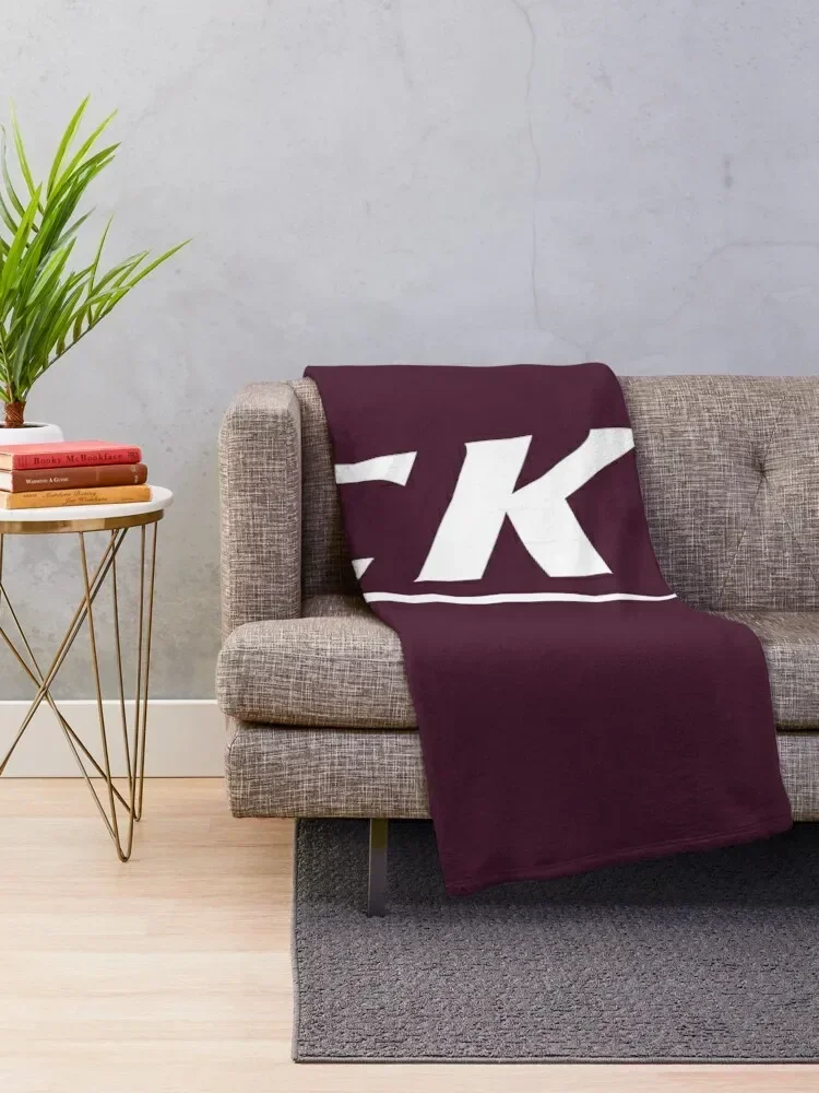 Eastern Kentucky Colonels Throw Blanket Bed linens Soft Comforter Blankets