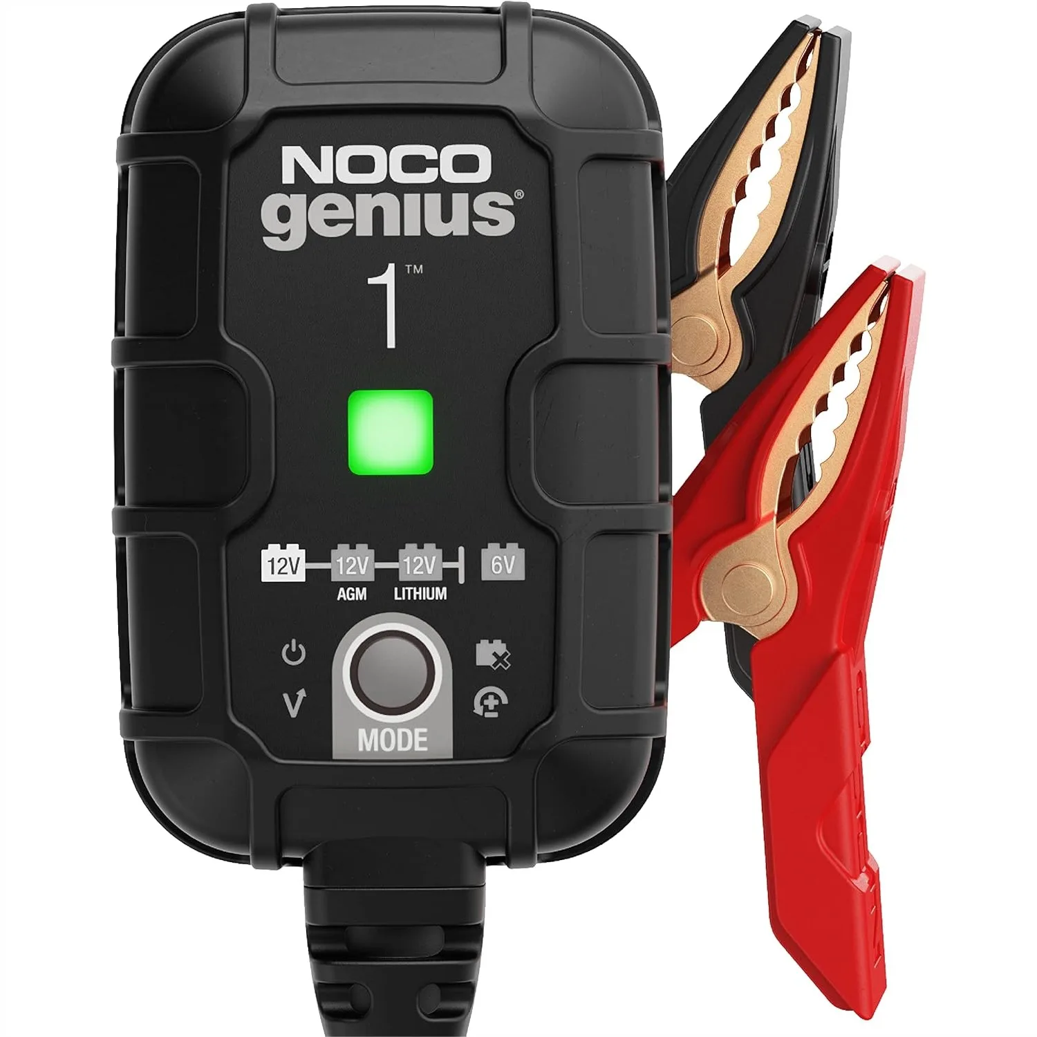 

1A 6V/12V Smart Battery Charger with Automatic Maintainer and Desulfator for Lead-Acid & Lithium Batteries
