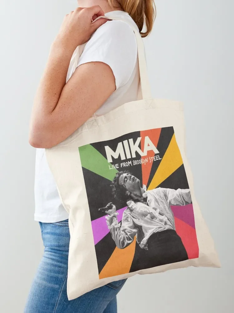 Mika live from brooklyn steel Tote Bag Women's tote bag cloth bag woman Handbags