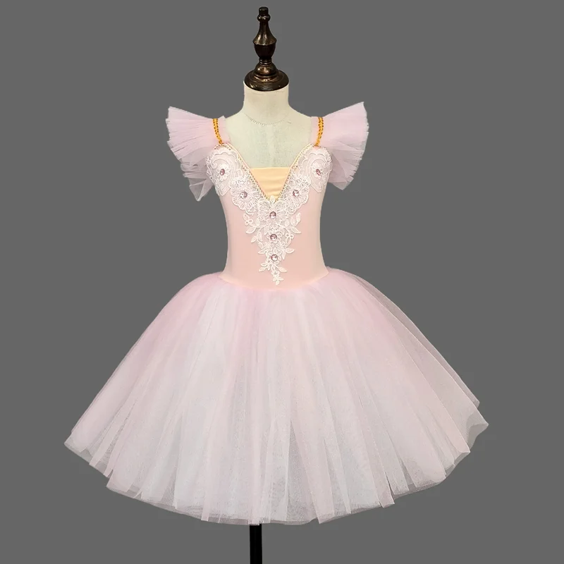 Children's Ballet Skirt, Girls' Dance Skirt, Ballet Performer Clothing, Children's Dance Skirt, Stage Performance Group Clothing