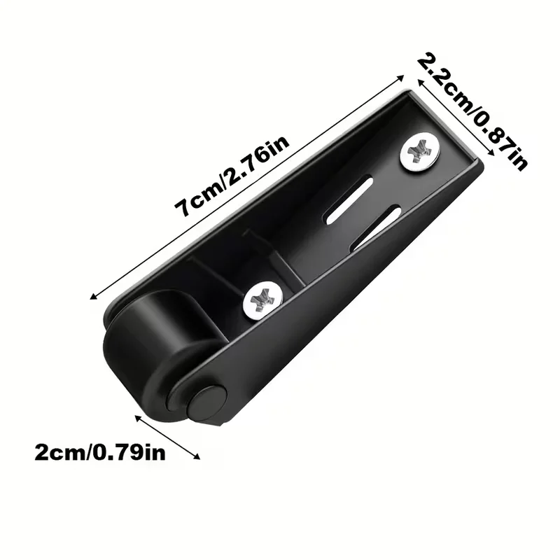 5pcs Door Sag Support Wheels Cabinet Caster Door Support Wheels Directional Sliding Door Roller Pulley Furniture Caster Hardware