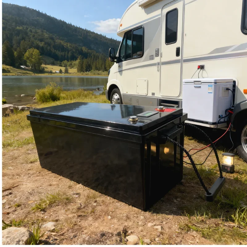 Deep Cycle Lithium Battery Pack 36V 100Ah To 300Ah Equipped With Built-In BMS, LiFePO4 Power Battery For Trolling Motor, Golf Ca